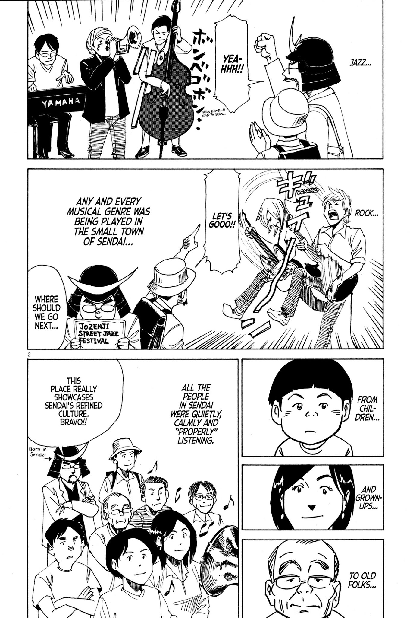 Blue Giant Chapter 16 page 30 - Chapter 16: Strong Man