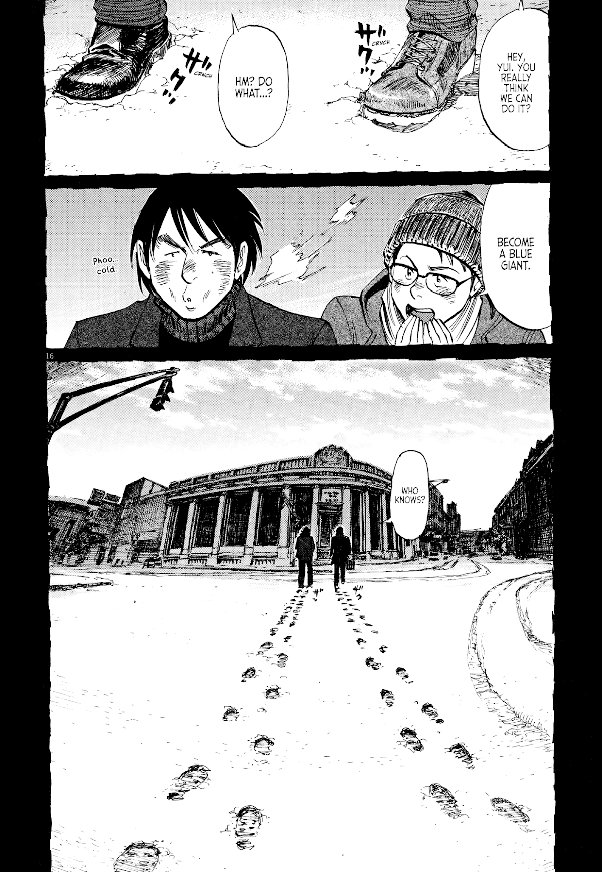 Blue Giant Chapter 17 page 18 - Chapter 17: Think of One