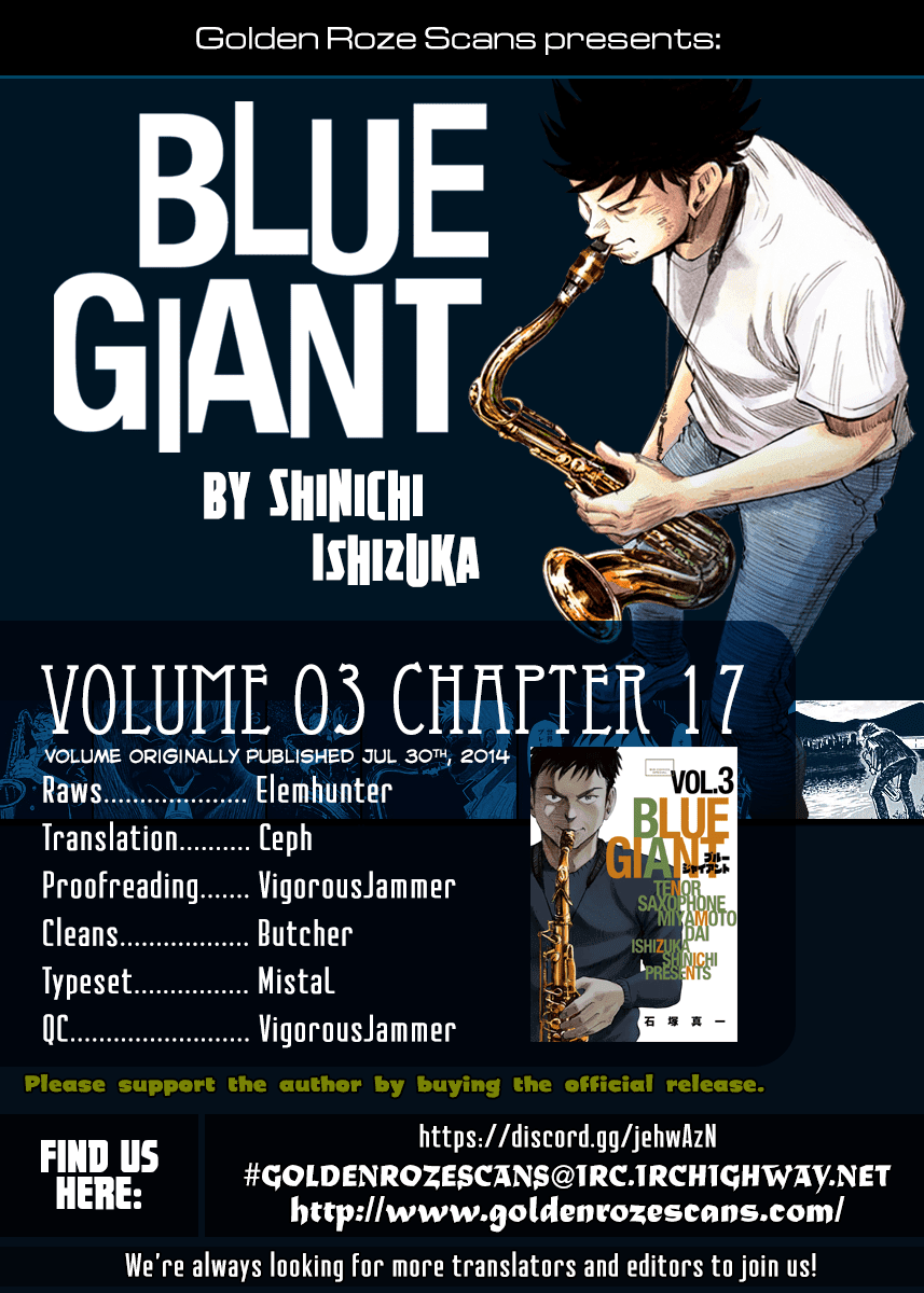 Blue Giant Chapter 17 page 27 - Chapter 17: Think of One