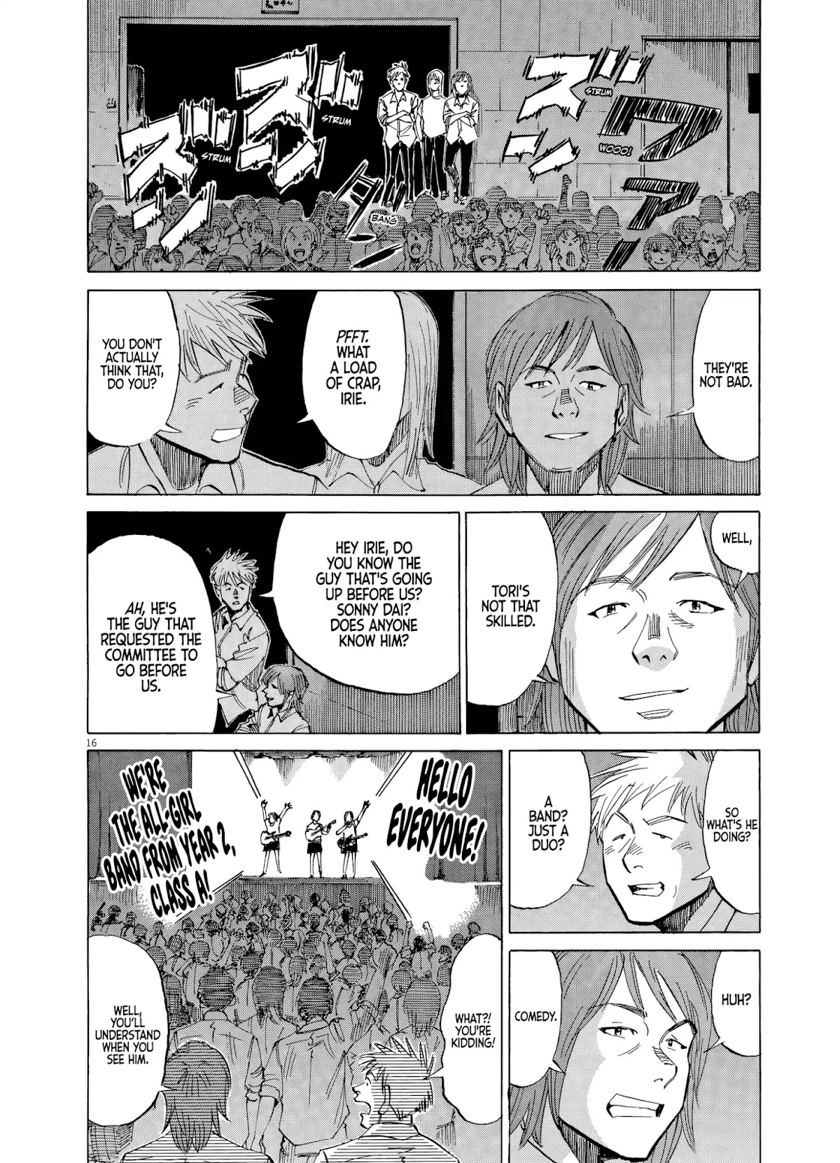 Blue Giant Chapter 18 page 16 - Chapter 18: Are You Ready?