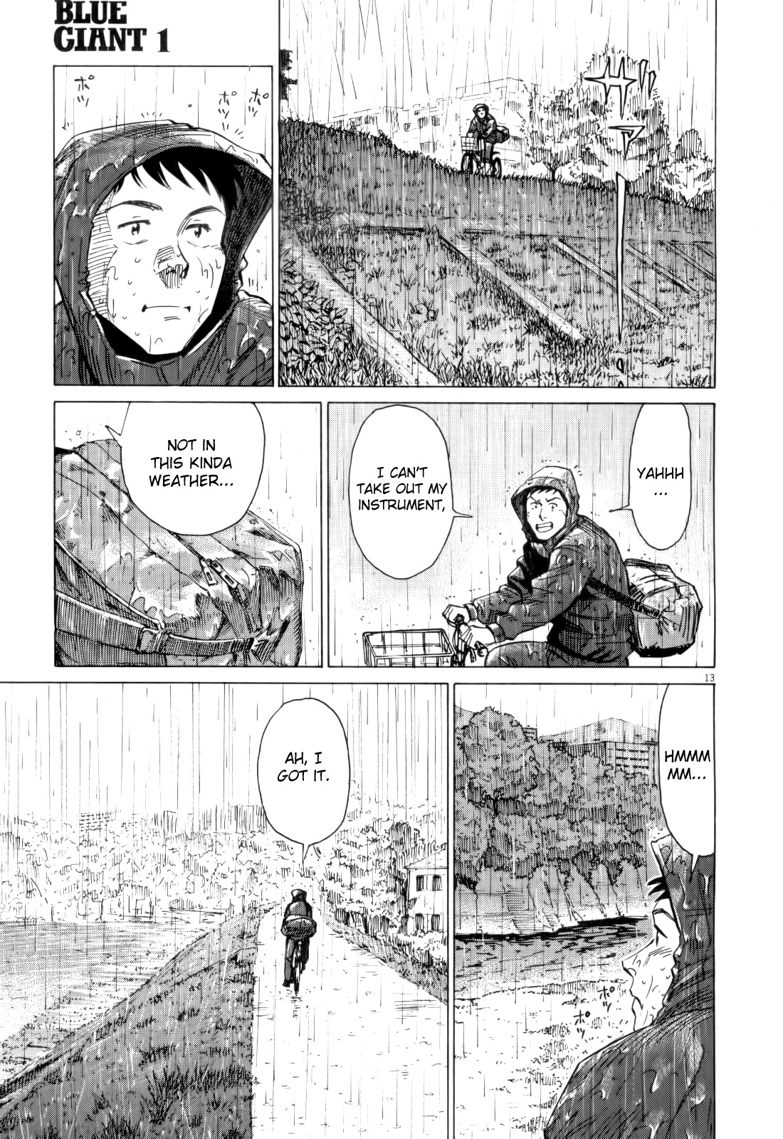 Blue Giant Chapter 2 page 13 - Chapter 2: Perseverance Slope