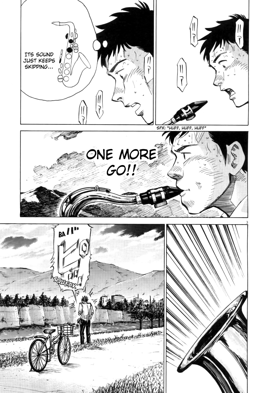 Blue Giant Chapter 2 page 3 - Chapter 2: Perseverance Slope