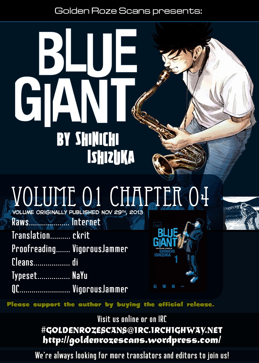 Blue Giant Chapter 4 page 25 - Chapter 4: Like Father, Like Son