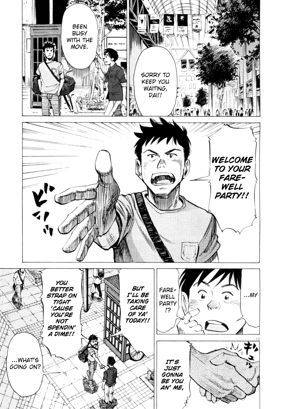 Blue Giant Chapter 5 page 13 - Chapter 5: Sayonara, Good Bye