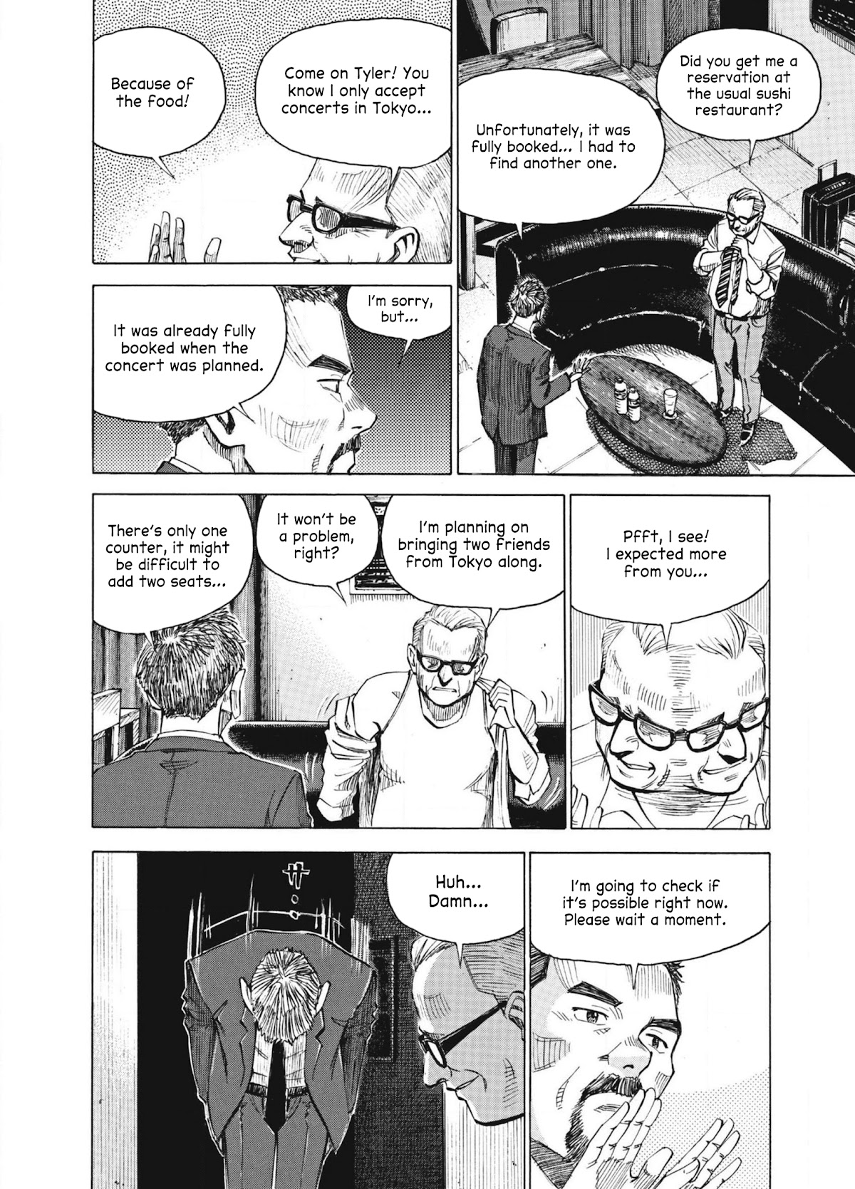 Blue Giant Chapter 59 page 6 - Chapter 59: Minor March