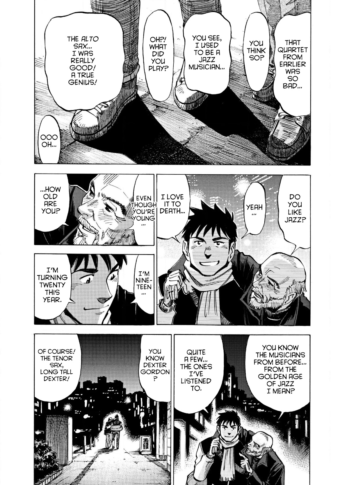 Blue Giant Chapter 64 page 17 - Chapter 64: Star Eyes