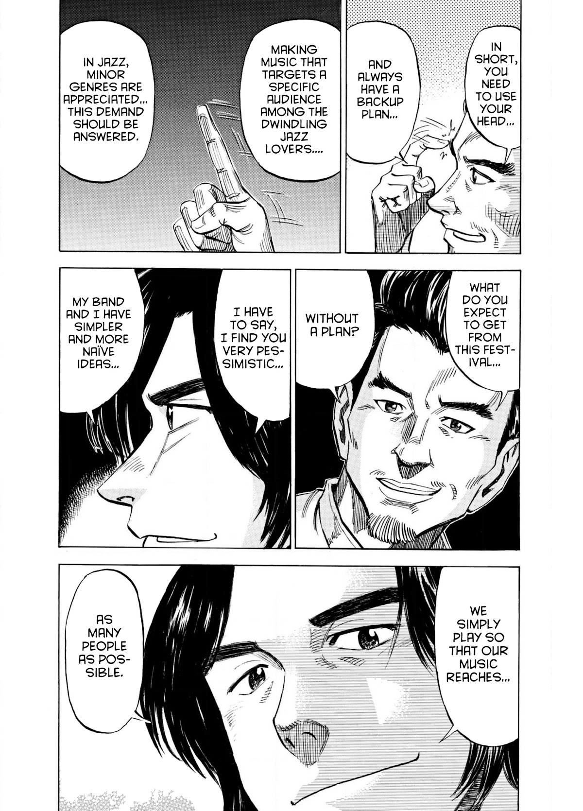Blue Giant Chapter 64 page 19 - Chapter 64: Star Eyes