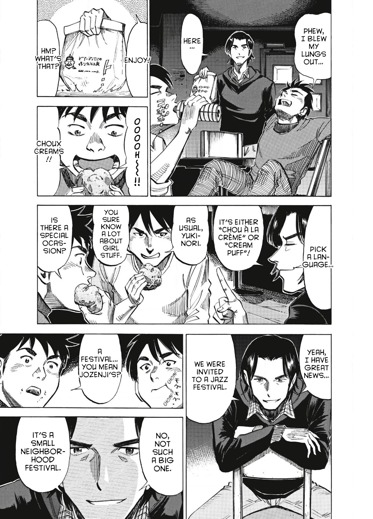 Blue Giant Chapter 64 page 5 - Chapter 64: Star Eyes