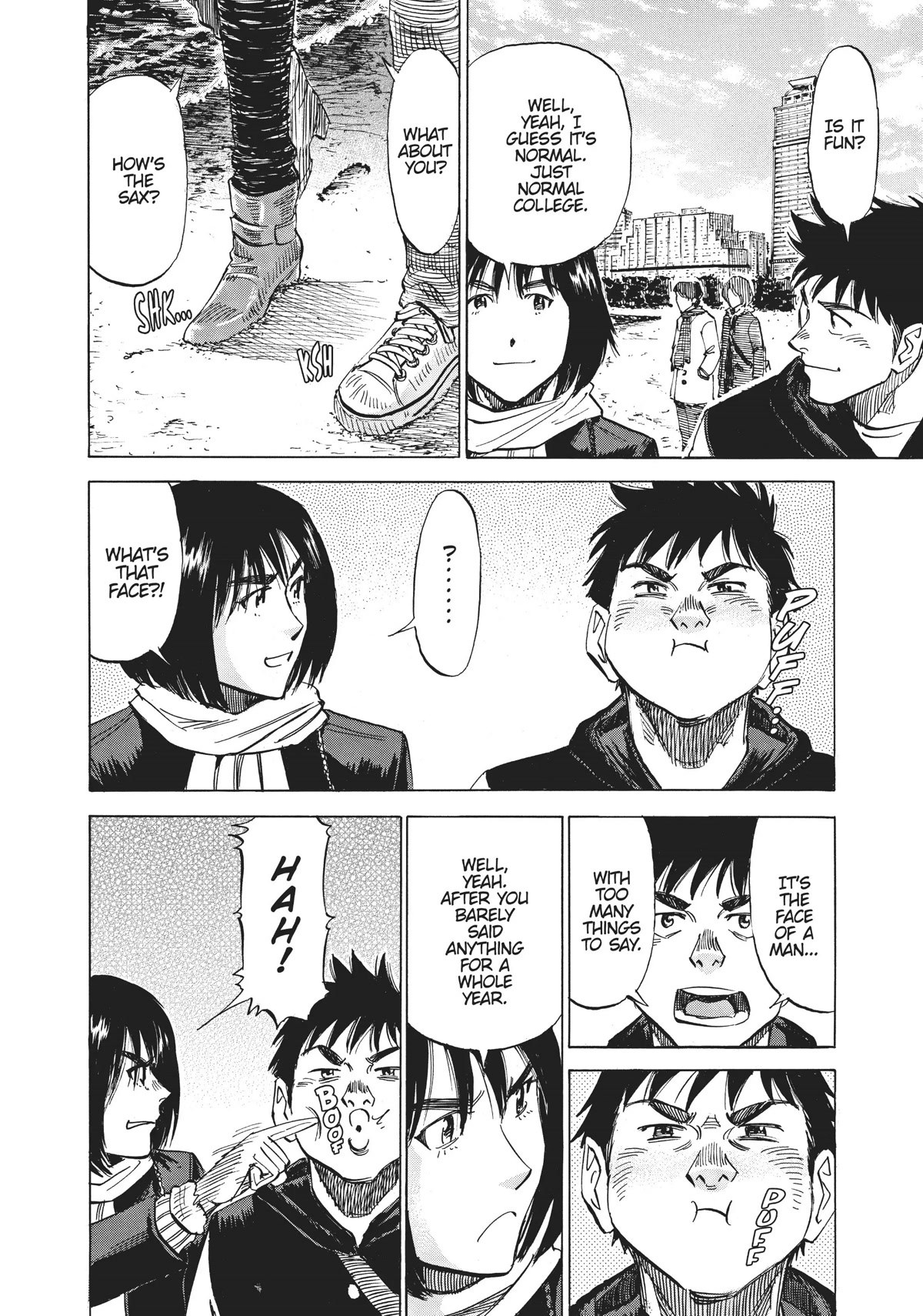 Blue Giant Chapter 70 page 8 - Chapter 70