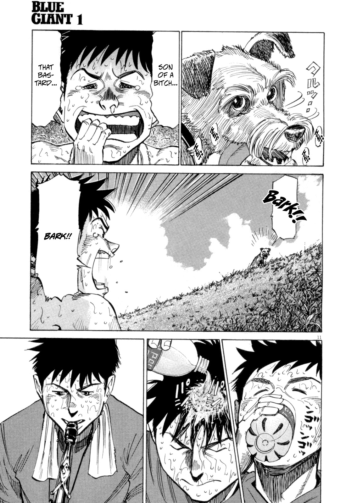 Blue Giant Chapter 8 page 11 - Chapter 8: Slow Hot Wind + Omake