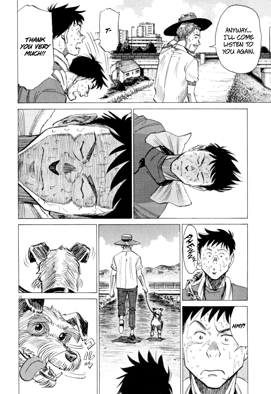 Blue Giant Chapter 8 page 16 - Chapter 8: Slow Hot Wind + Omake