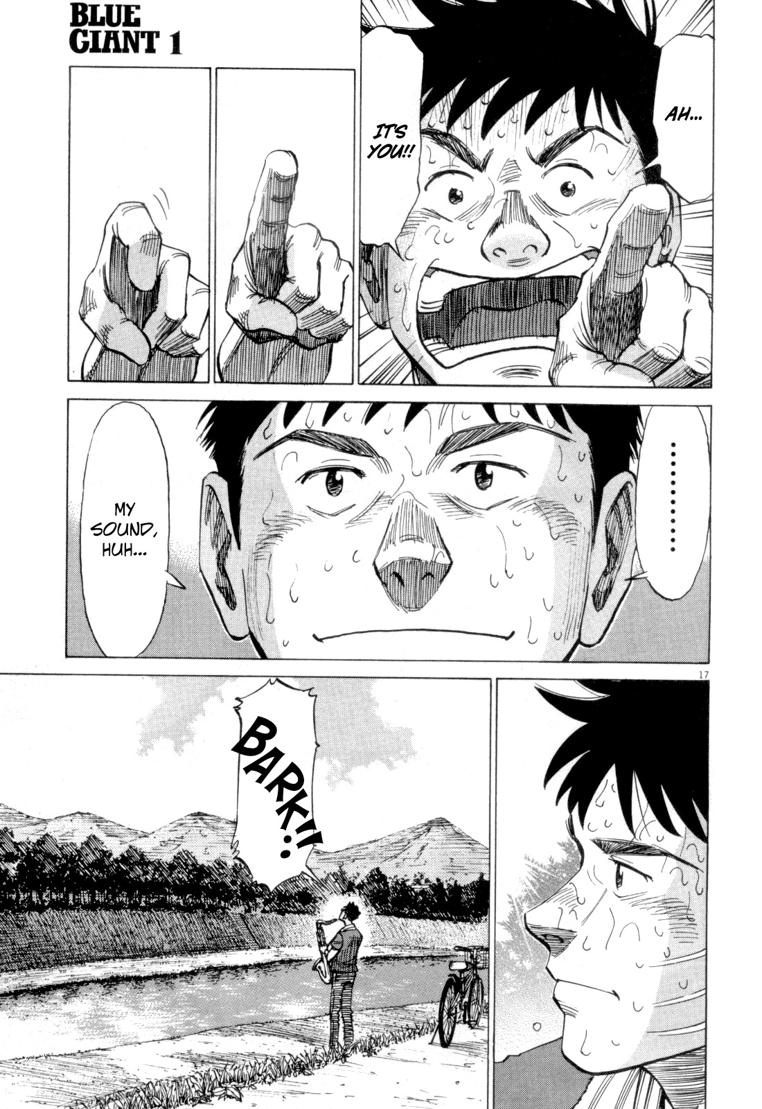 Blue Giant Chapter 8 page 17 - Chapter 8: Slow Hot Wind + Omake