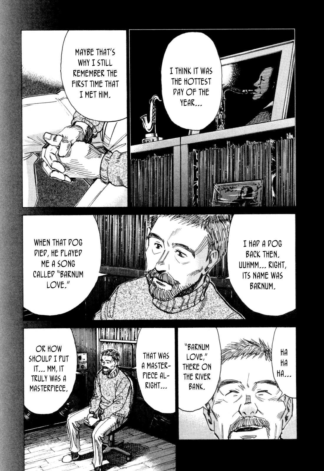 Blue Giant Chapter 8 page 18 - Chapter 8: Slow Hot Wind + Omake