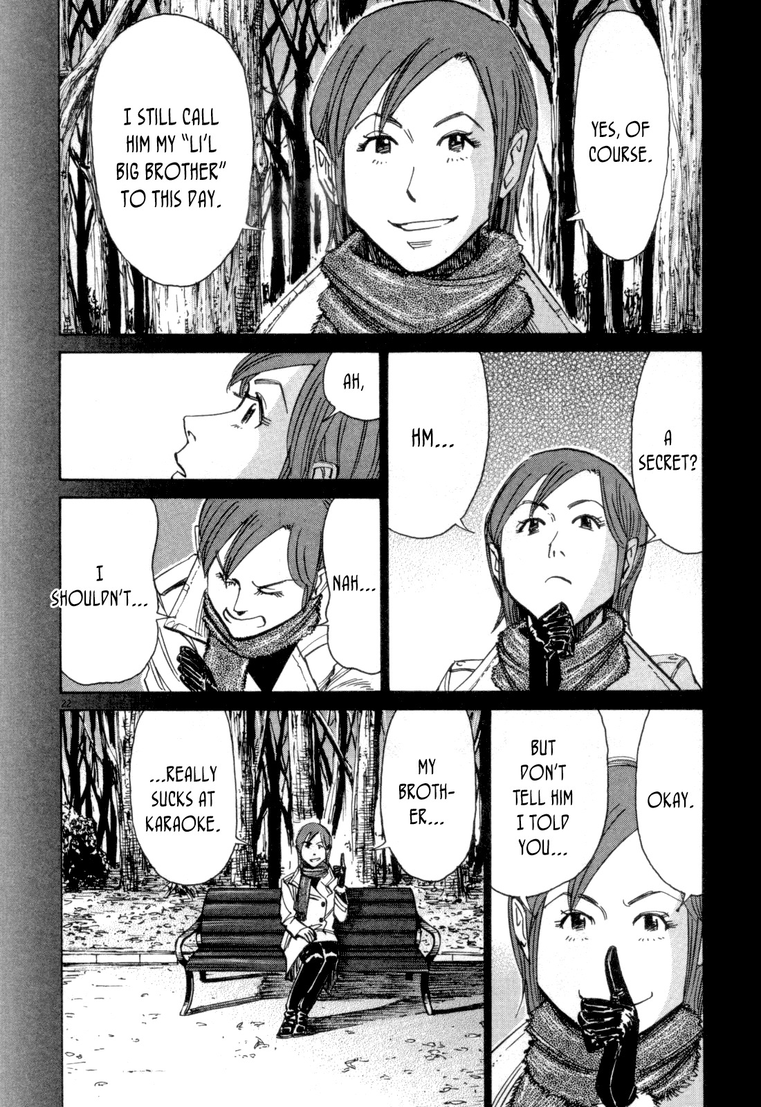 Blue Giant Chapter 8 page 22 - Chapter 8: Slow Hot Wind + Omake
