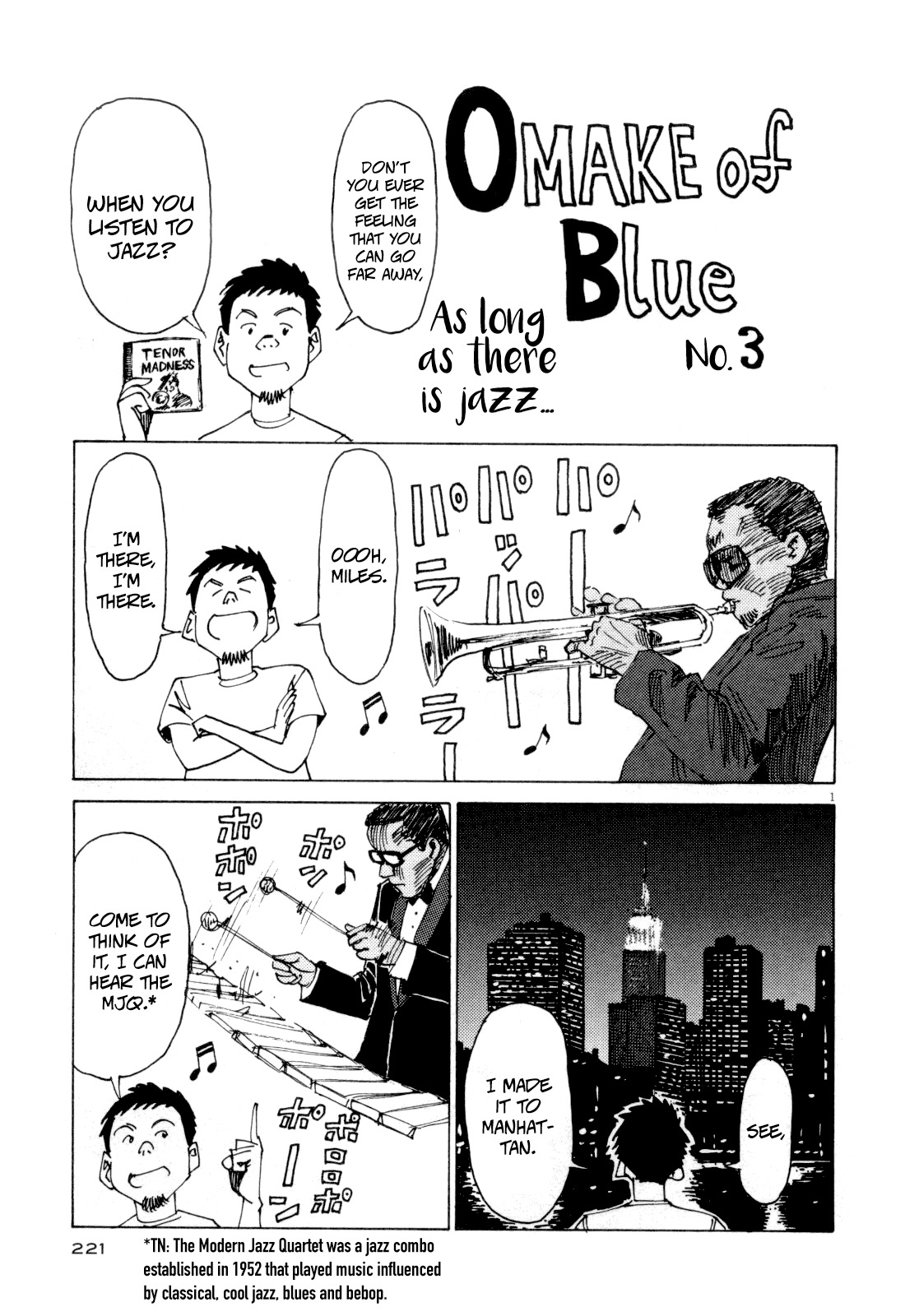 Blue Giant Chapter 8 page 29 - Chapter 8: Slow Hot Wind + Omake