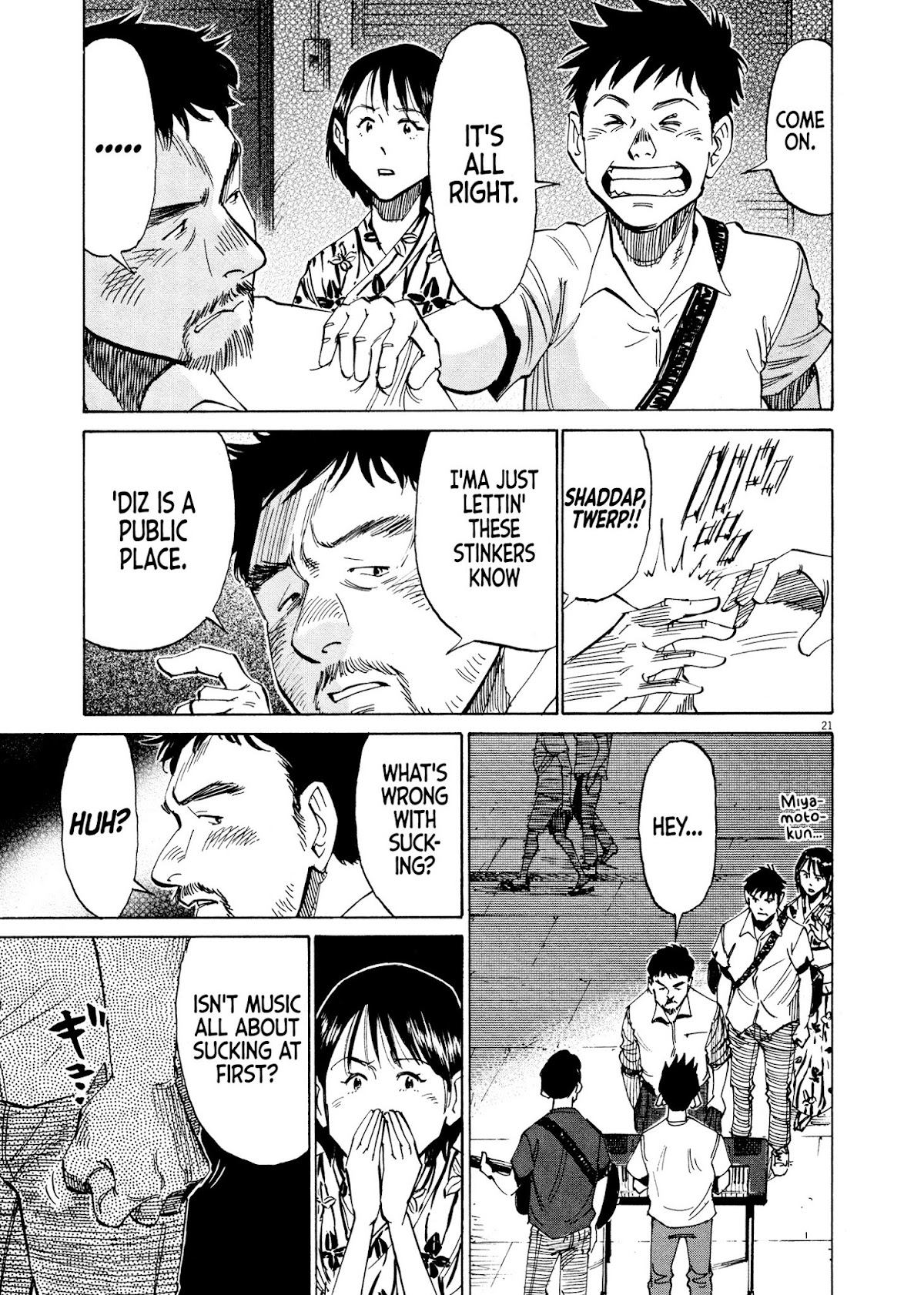 Blue Giant Chapter 9 page 25 - Chapter 9: Summer Festival