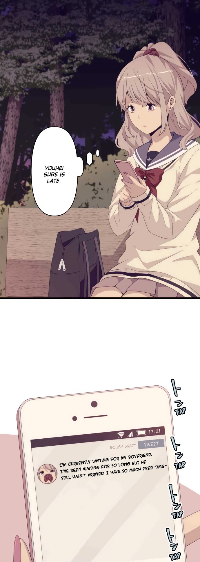 Blue Hearts Chapter 12 page 8 - Chapter 12: Compensation