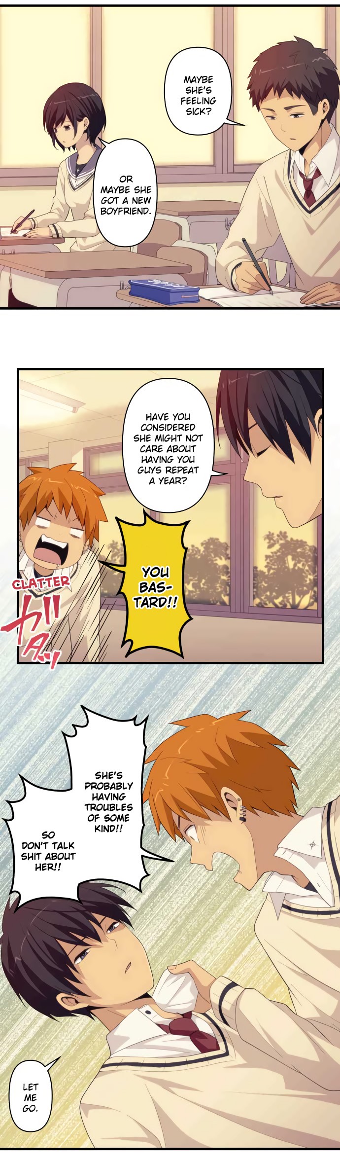 Blue Hearts Chapter 14 page 17 - Chapter 14: I can't tell anyone