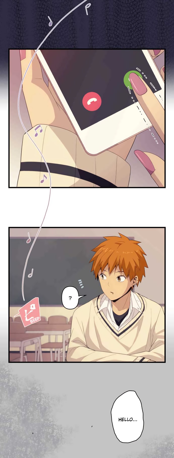 Blue Hearts Chapter 14 page 3 - Chapter 14: I can't tell anyone