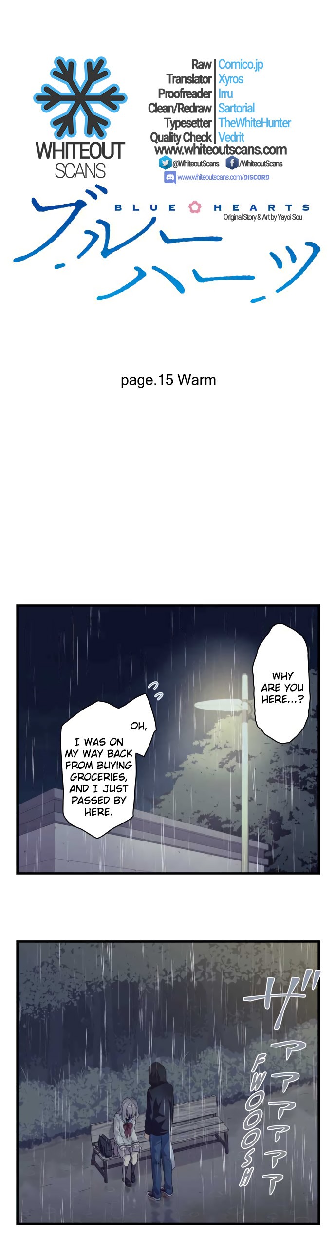 Blue Hearts Chapter 15 page 3 - Chapter 15: Warm