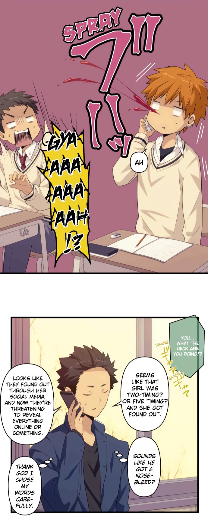 Blue Hearts Chapter 16 page 23 - Chapter 16: Dazzling Light
