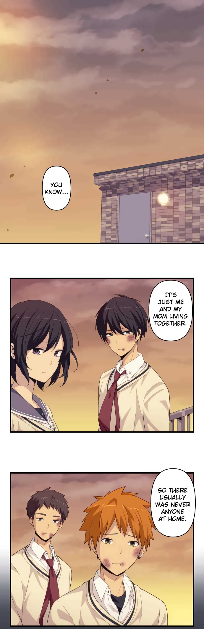 Blue Hearts Chapter 19 page 1 - Chapter 19: Gentle Light