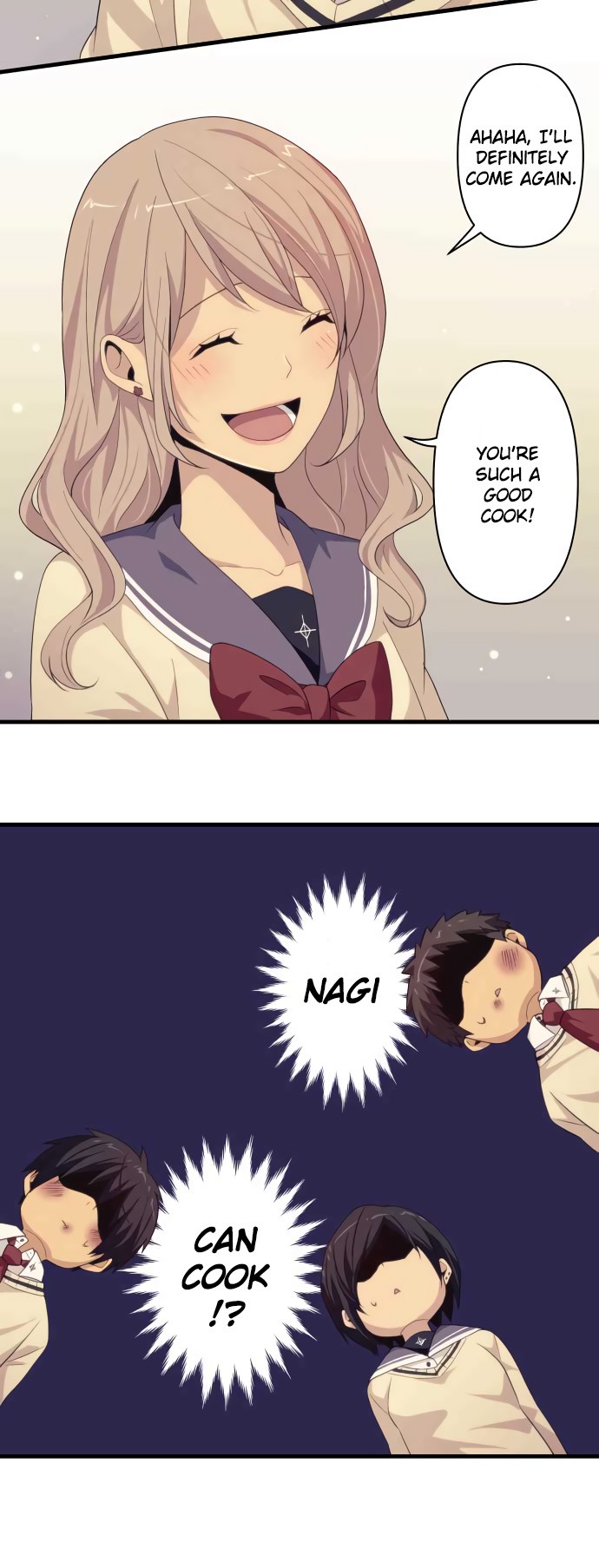 Blue Hearts Chapter 19 page 17 - Chapter 19: Gentle Light