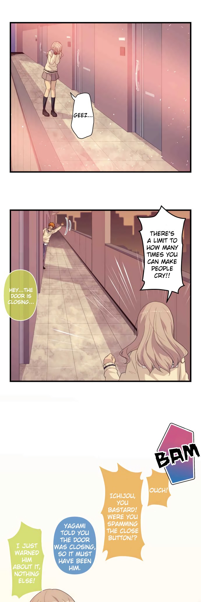 Blue Hearts Chapter 19 page 21 - Chapter 19: Gentle Light
