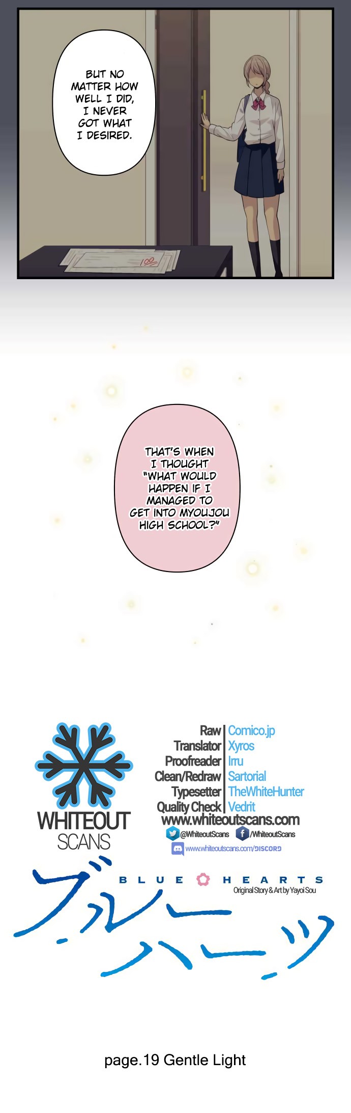 Blue Hearts Chapter 19 page 3 - Chapter 19: Gentle Light