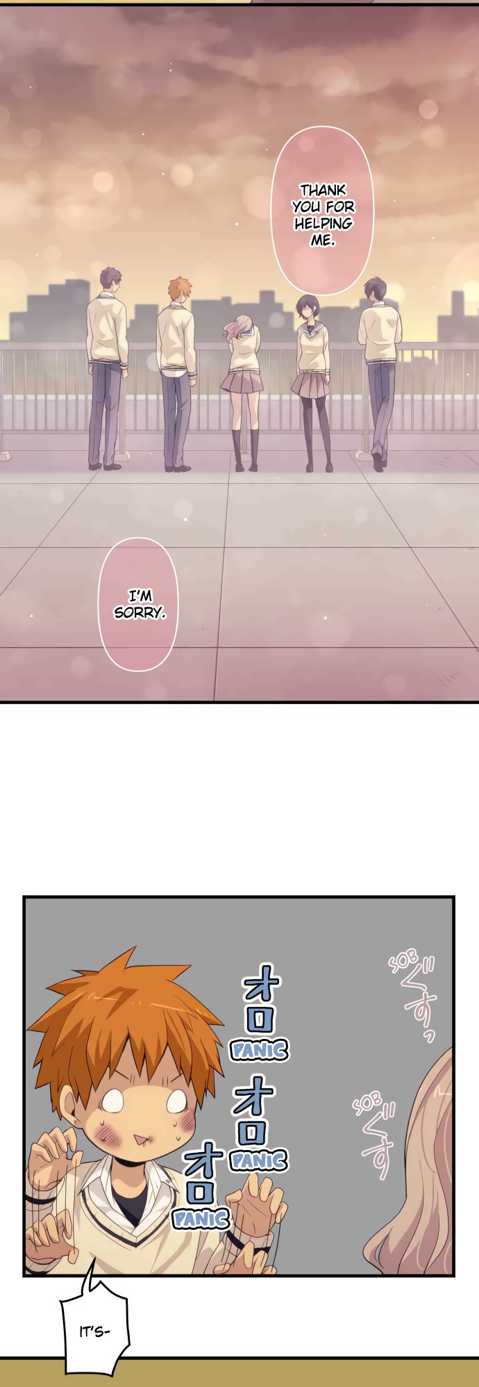 Blue Hearts Chapter 19 page 9 - Chapter 19: Gentle Light