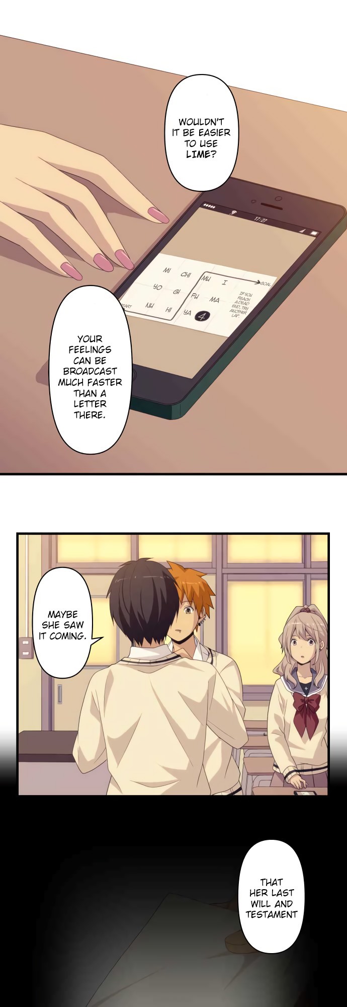 Blue Hearts Chapter 25 page 17 - Chapter 25: Secret Words