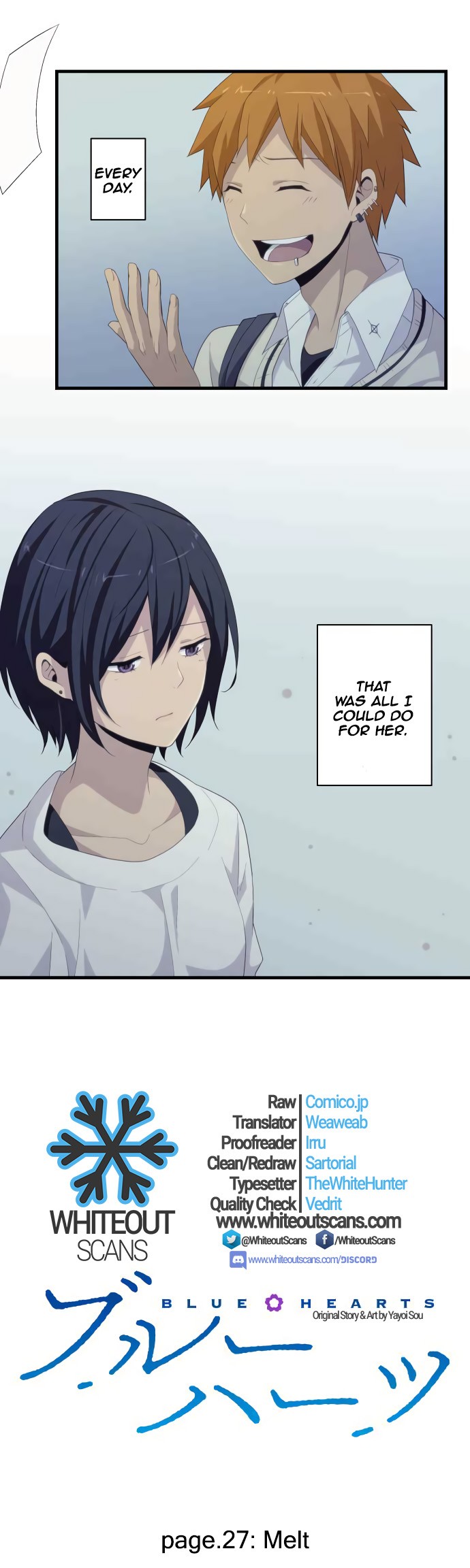 Blue Hearts Chapter 27 page 3 - Chapter 27: Melt