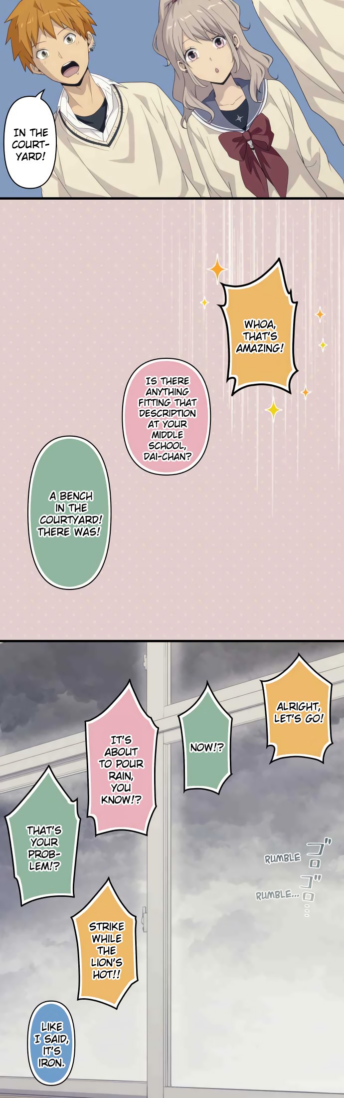 Blue Hearts Chapter 28 page 5 - Chapter 28: Finally