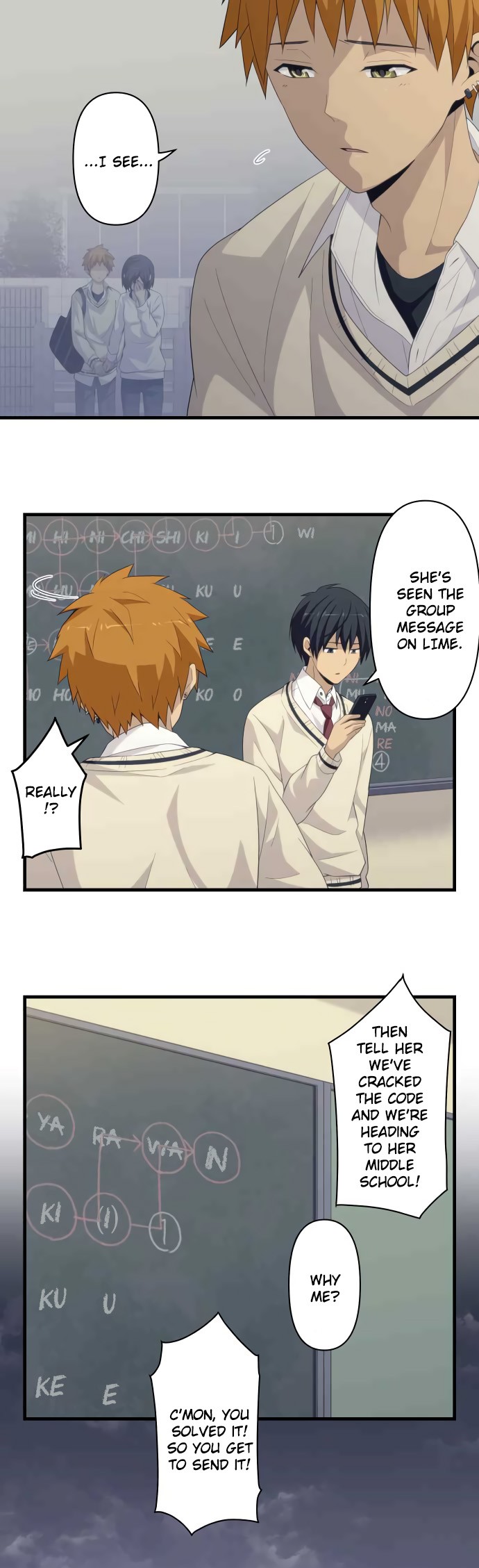 Blue Hearts Chapter 28 page 7 - Chapter 28: Finally
