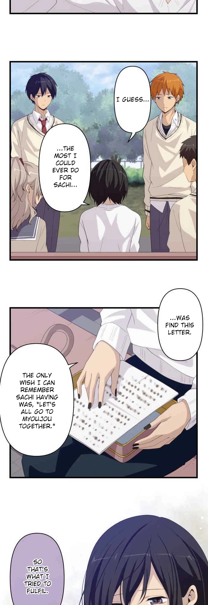 Blue Hearts Chapter 29 page 14 - Chapter 29: Rainbow After Rain