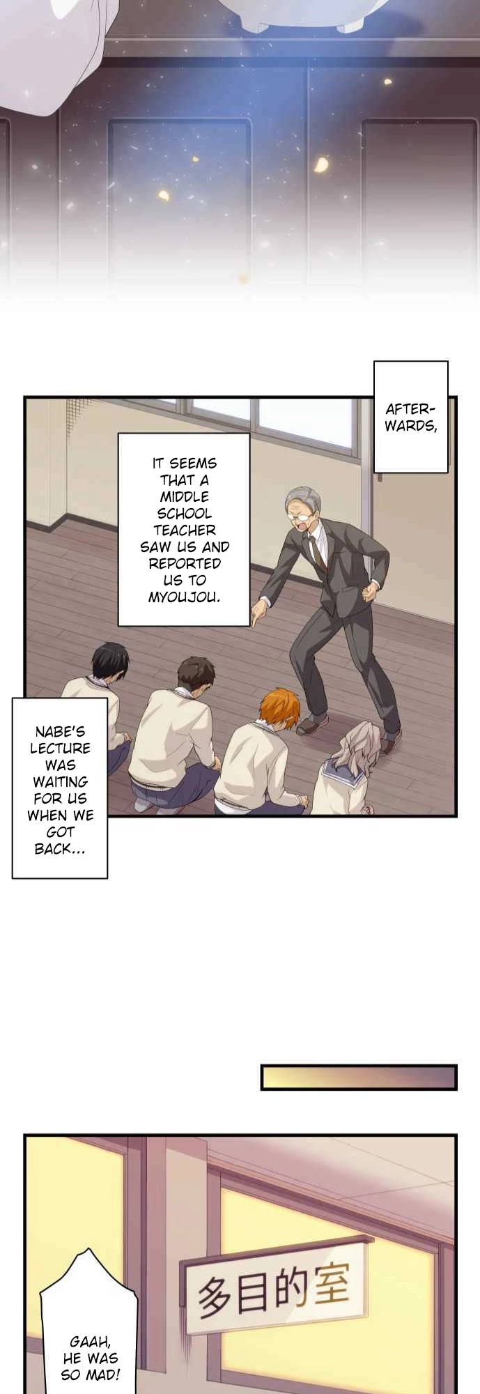 Blue Hearts Chapter 29 page 22 - Chapter 29: Rainbow After Rain