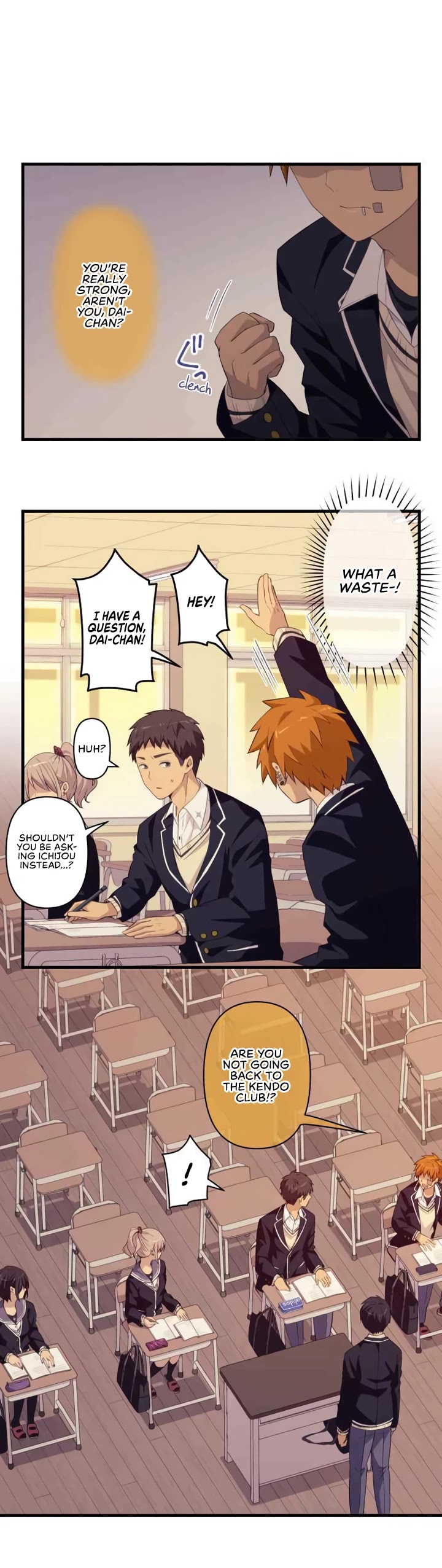 Blue Hearts Chapter 33 page 5 - Chapter 33: The Place Where I Belong