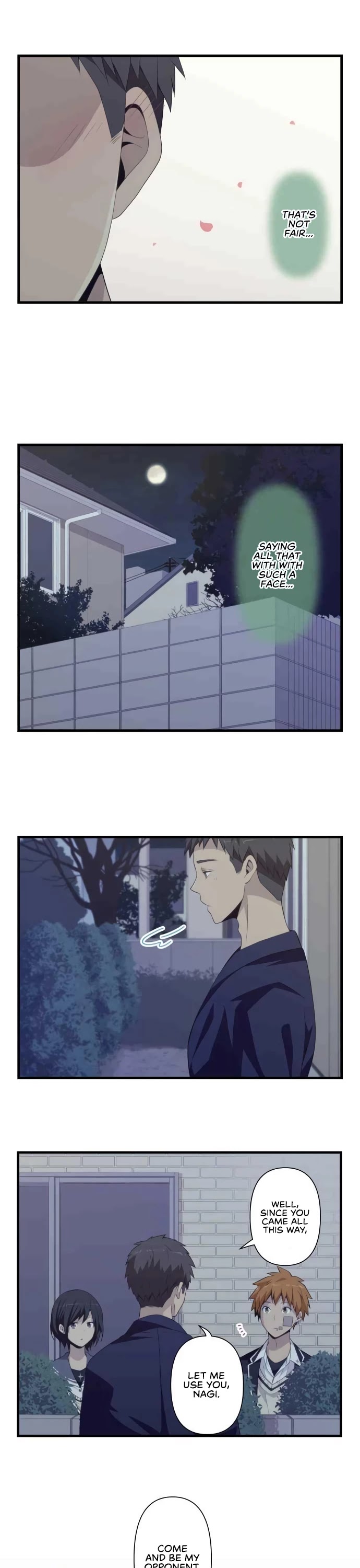 Blue Hearts Chapter 34 page 13 - Chapter 34: As If I Were Hooked