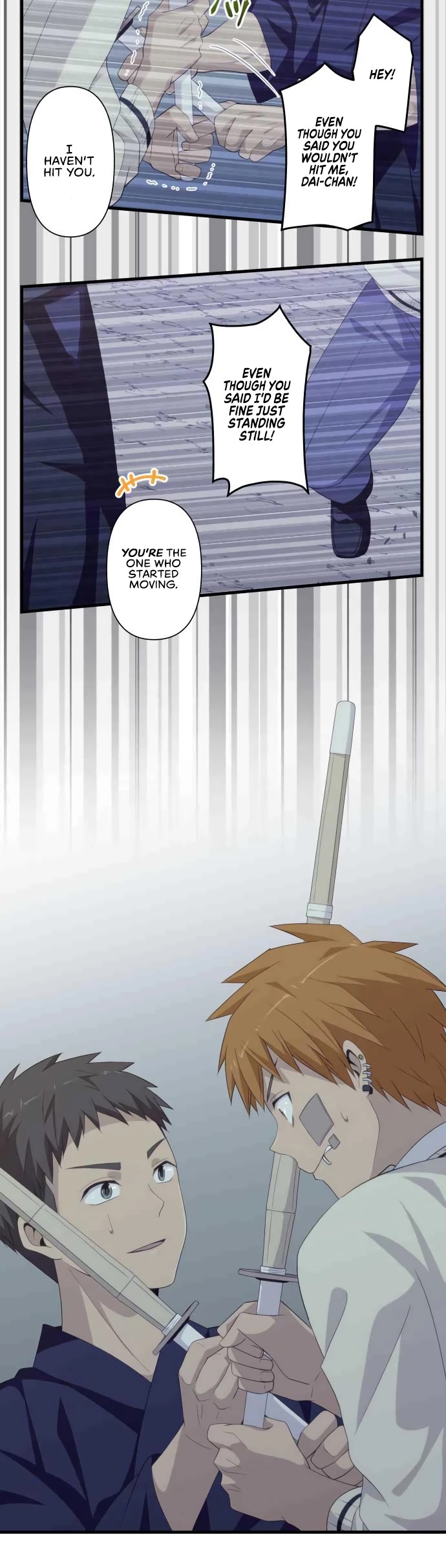 Blue Hearts Chapter 34 page 19 - Chapter 34: As If I Were Hooked