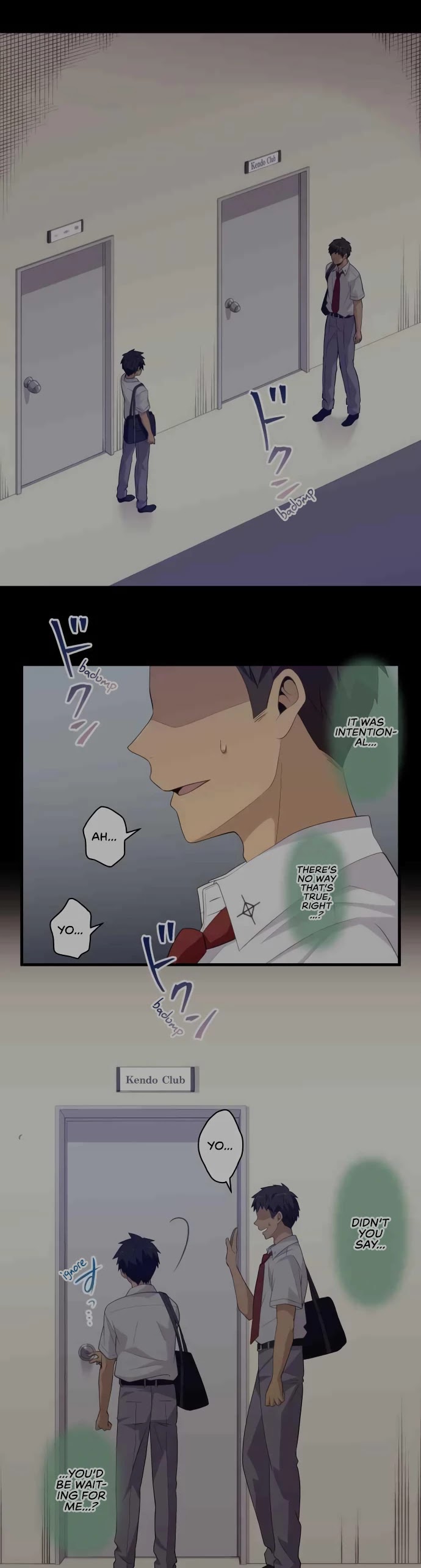 Blue Hearts Chapter 34 page 2 - Chapter 34: As If I Were Hooked