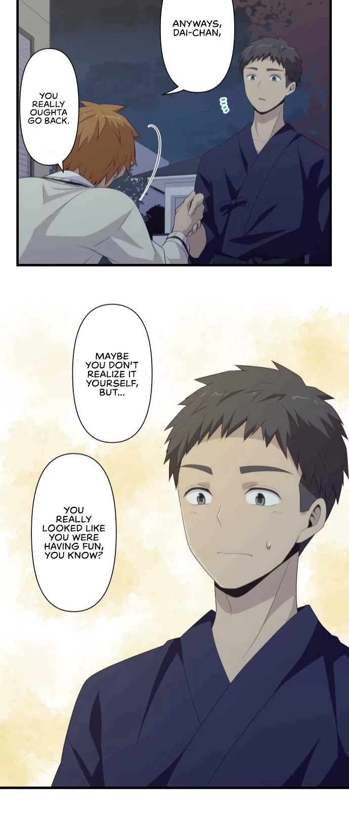 Blue Hearts Chapter 34 page 25 - Chapter 34: As If I Were Hooked