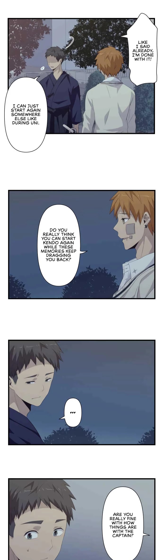 Blue Hearts Chapter 34 page 26 - Chapter 34: As If I Were Hooked