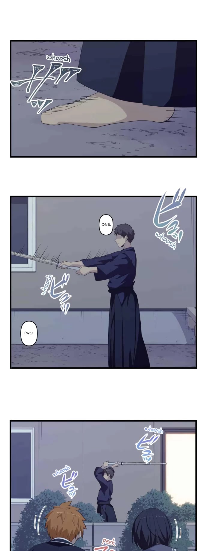 Blue Hearts Chapter 34 page 6 - Chapter 34: As If I Were Hooked
