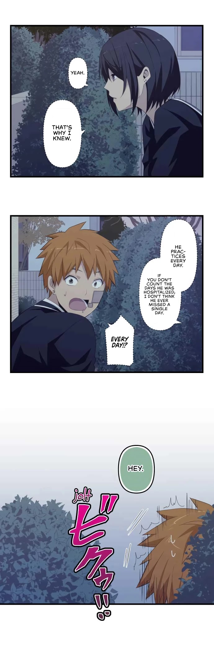 Blue Hearts Chapter 34 page 8 - Chapter 34: As If I Were Hooked