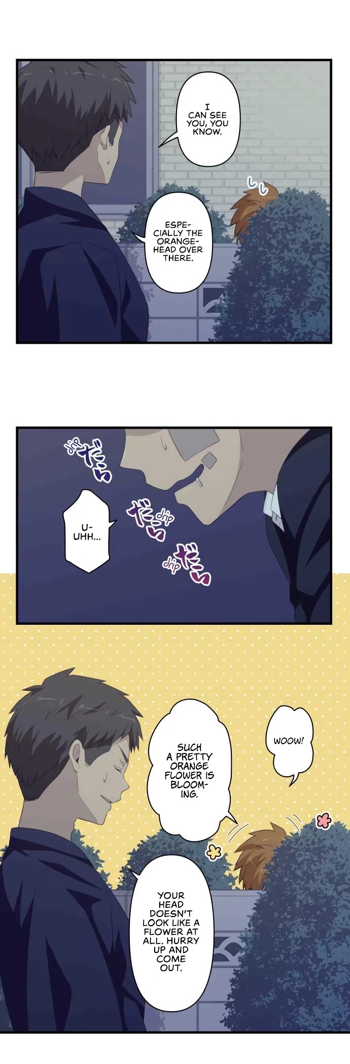 Blue Hearts Chapter 34 page 9 - Chapter 34: As If I Were Hooked