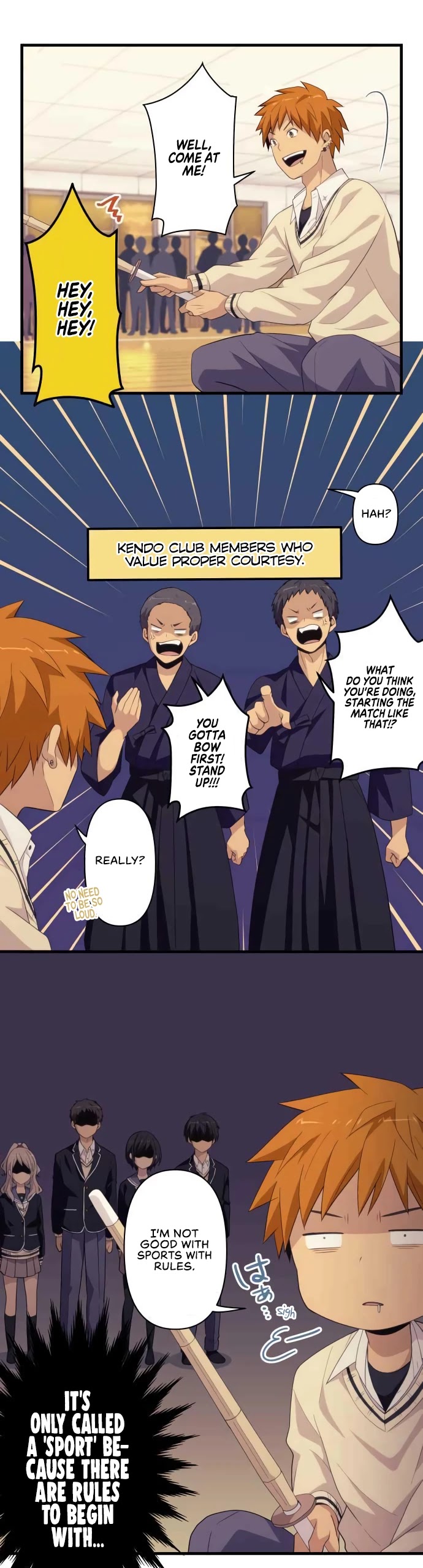 Blue Hearts Chapter 37 page 12 - Chapter 37: A Reckless Match