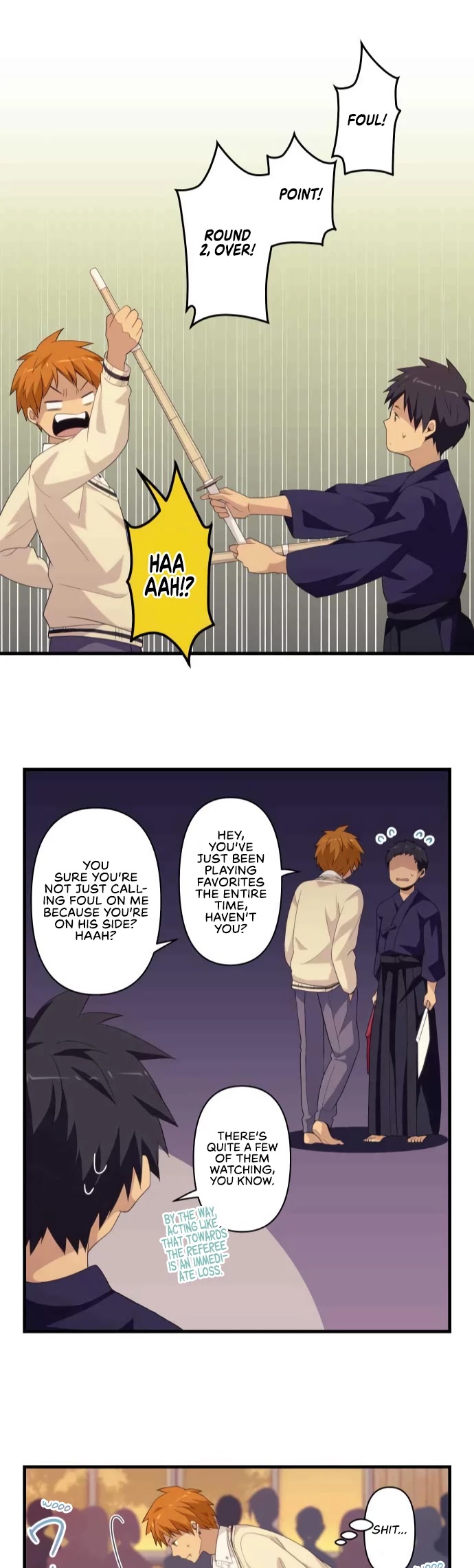 Blue Hearts Chapter 37 page 21 - Chapter 37: A Reckless Match