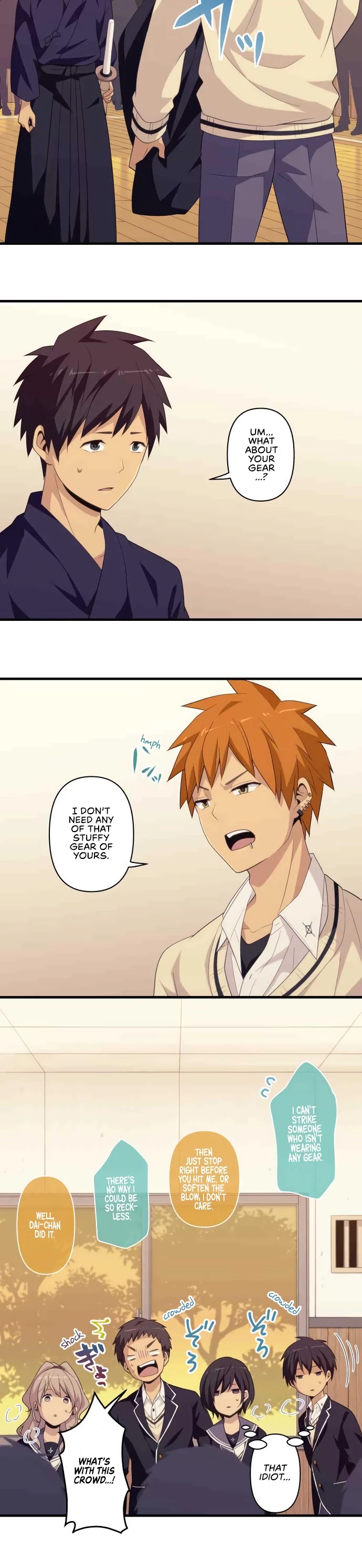 Blue Hearts Chapter 37 page 5 - Chapter 37: A Reckless Match