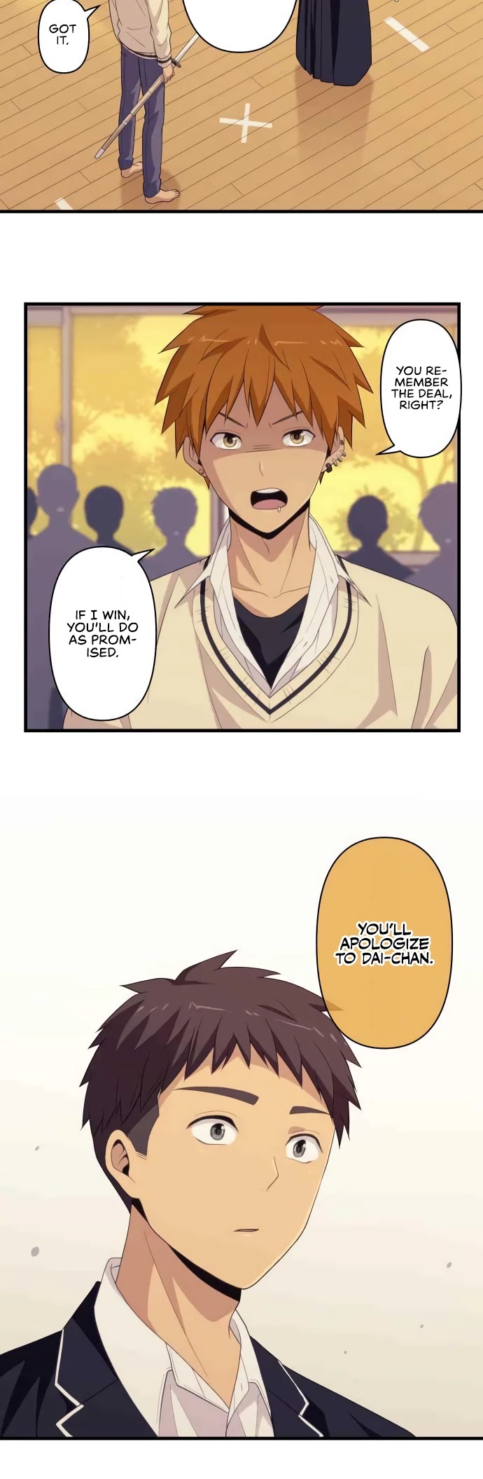 Blue Hearts Chapter 37 page 7 - Chapter 37: A Reckless Match