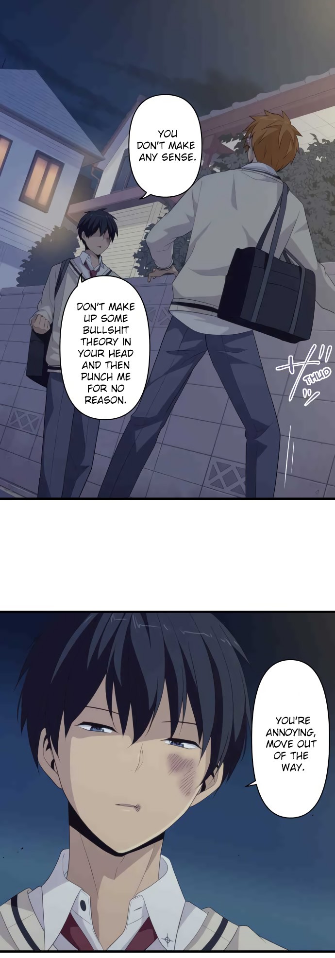 Blue Hearts Chapter 4 page 12 - Chapter 4: A fated (?) encounter